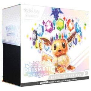 POKEMON TCG Scarlet & Violet Prismatic Evolutions Elite Trainer Box ETB IN HAND