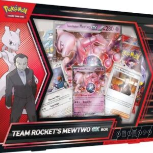 Pokemon TCG SV10 Destined Rivals Team Rocket's Mewtwo EX box